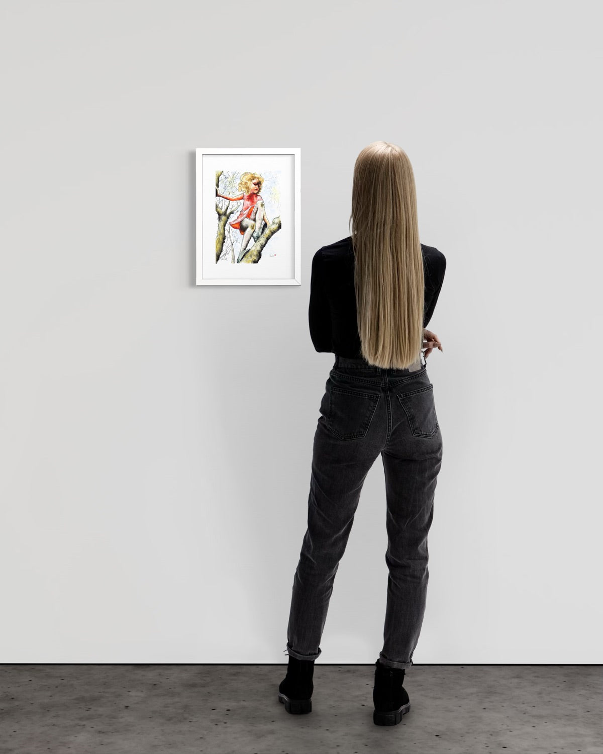 Pretty Dresses & Scuffed Knees - Childhood Memory Illustration Art Print